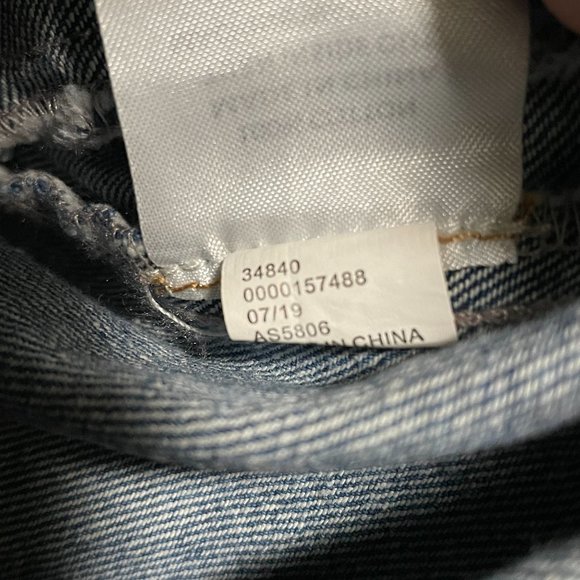 Riverdale Jacket Jughead Sherpa Collar Denim Cotton Blue Junior XS NWT - Picture 10 of 10